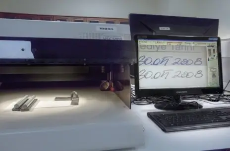ESDA2 Baskı İzi Analiz Sistemi ESDA2 Elektrostatik Baskı ve Girintili Yazı İzleri Tespit Cihazı